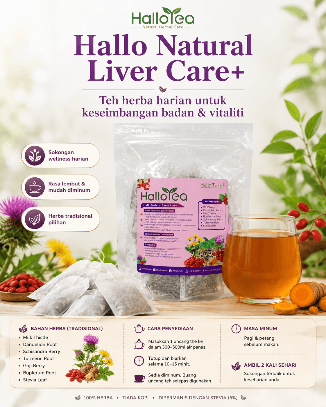 Hallo Natural Liver Care+